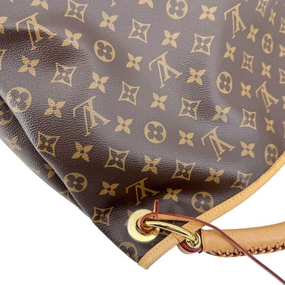 Louis Vuitton  Artsy MM NM Monogram Canvas Shoulder Bag Brown - Picture 5 of 16